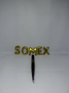 Pinzas para pestañas, pinzas para extensión de pestañas con agarre negro de alta calidad, extensión de pestañas postizas puntiagudas - Product Image 3