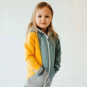 Premium Kids Onesie Zipper Fleece-Suave y duradero-Perfecto para la hora de acostarse y la comodidad diaria - Product Image 2