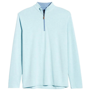 Unisex Half ZIP Pullover Long Sleeve Lightweight Breathable Plus Size Performance Running Athletic <b>Top</b> For Adults - Product Image 4