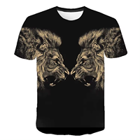Ropa Deportiva Ligera de Secado Rápido con Diseño de Logotipo Personalizado, Estampado Digital de Tigre, Corte Regular, Unisex, Ecológica y Transpirable para Hombre y Mujer