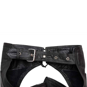 2025 Customized Logo Printing Light Weight Men Horse <b>Riding</b> Chaps / Premium Quality Reasonable Price Wholesale Leather Chaps - Product Image 4