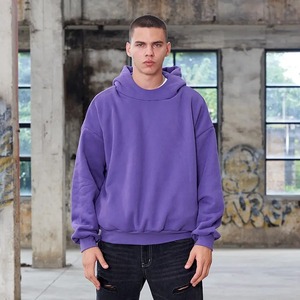 Custom Logo Mens Cotton Heavyweight <b>Sweatshirt</b> <b>Embroidery</b> Puff Printing Hoodie Oversized Crop Hoodie - Product Image 2