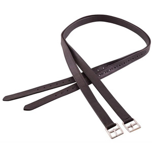 Estribo de cuero para equitación, correas ajustables duraderas diseñadas para entrenamiento, estabilidad, comodidad y uso al aire libre - Product Image 1
