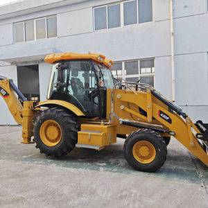 Cargadora de Dirección Deslizante Caterpillar 420F II, Capacidad de Carga Nominal de 3 Toneladas, Accesorio de Cucharón Hidráulico Amarillo - Product Image 2