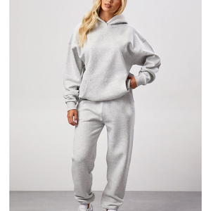 Oversized <b>Hoodie</b> Set Style <b>Hoodie</b> & Pants Streetwear Outfit Casual Loose Fit Mens Two-Piece Set Men's Activewear Tracksuit - Product Image 4