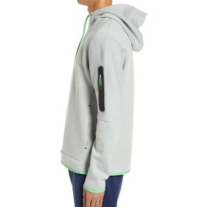 OEM diseño personalizado transpirable ropa de hombre sudaderas con capucha nuevo estilo de moda pulóver 100% algodón básico sudaderas con capucha de hombre 300g - Product Image 3