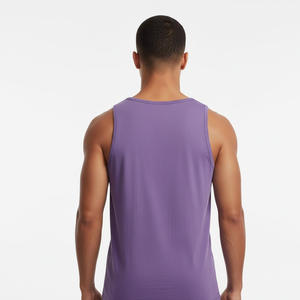 Camiseta sin mangas de entrenamiento para hombre OEM proveedor de fábrica al por mayor hecha a medida sin mangas gimnasio fitness transpirable ligero ropa deportiva - Product Image 3