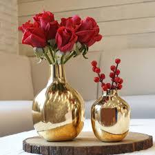 Vase de table rond artisanal style animal, effet toucher réel, urne décorative pour fleurs de mariage, maison, bureau HF Industries - Product Image 6