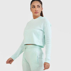 Sweat à capuche sans fil Logo personnalisé Hoodies et pantalons de survêtement Ensemble de jogging Femme, femme Survêtement 2 Ensemble deux pièces Pantalon de survêtement et ensemble à capuche, w - Product Image 5