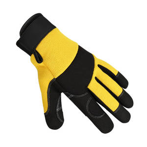 Gants de soudage en cuir de mouton résistant à la chaleur, à doigts entiers, logo personnalisable OEM - Product Image 2