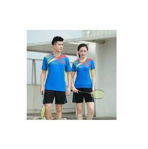 2023 nouveau T-Shirt de sport uni à manches courtes pour hommes personnalisé imprimé vierge tricoté vêtements en gros grande taille Football vêtements - Product Image 3