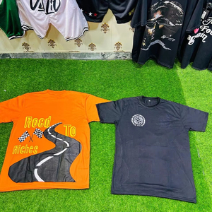 Camiseta de algodón de gran tamaño Logotipo delantero y trasero Logotipo de impresión 3D Puff Fabricante de ropa superior Solo Tansy Industry Precios bajos - Product Image 1