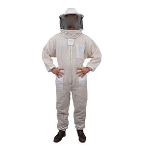 <b>Bee</b> <b>Suit</b> for Men Women Sting Proof Polycotton Beekeeping <b>Suit</b> Gloves & Ventilated Hood Full Body <b>Bee</b> Outfit Beekeepers - Product Image 3