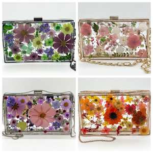 Pochette exclusive en résine acrylique |   Sac à main de soirée pour femmes de marque |   Mariage de luxe, fête et mariée - Product Image 4