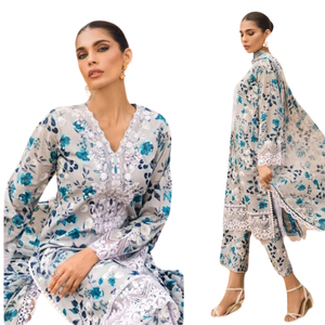 Precios al por mayor Diseños personalizados 100% Vestido formal y de fiesta de alta calidad Conjuntos de mujer Vestidos de estilo boutique de diseñador pakistaní - Product Image 5