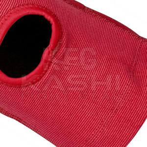 Genouillère de sport personnalisée pour fournisseur : design ajustable, légère, en polyester et coton, idéale pour la boxe, le kickboxing et les arts martiaux - Product Image 4