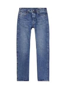 Jean baggy pour homme de haute qualité, coupe droite, jambe large, effet usé, style streetwear hip-hop, grande taille, en denim - Product Image 2