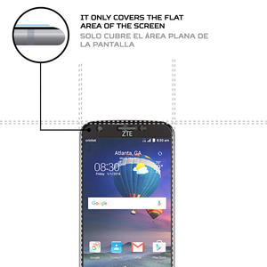 ANTISHOCK สำหรับ ZTE แกรนด์ เอ็กซ์ 3 ฟิล์มกันรอยหน้าจอ อุปกรณ์เสริมระดับพรีเมียมเพื่อปกป้องหน้าจออุปกรณ์ของคุณ - Product Image 3