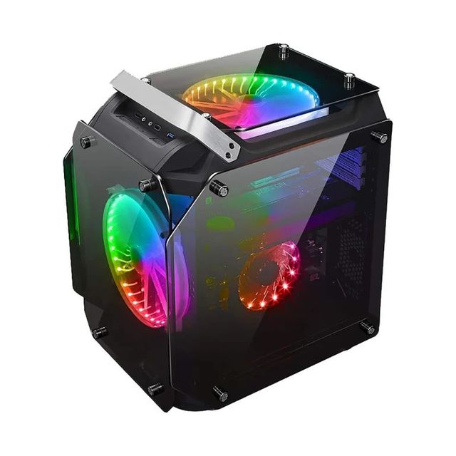 TrueNort Airflow ATX M-ATX Gaming Desktop Computer Case