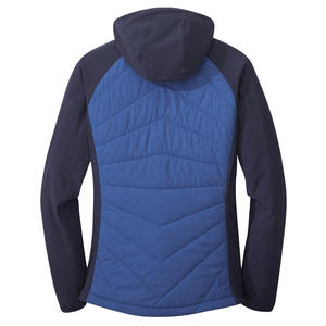 Veste matelassée de haute qualité 2025, vêtements d'extérieur décontractés personnalisés, veste matelassée hybride pour hommes, manteaux d'hiver, veste matelassée imperméable - Product Image 2