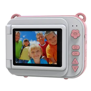 Custom Logo 2.4 Inch Hd Screen Mp3 Player 1080p Video Recorder Child Kids Photo Instant Print Camera For Kids Toy Birthday Gift