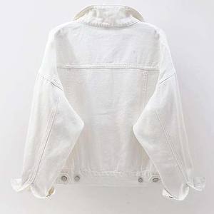 Chaquetas Vaqueras de Motociclista para Mujer al por Mayor, Personalizadas, Casuales, con Botones, Extra Grandes, Ecológicas, Resistentes al Viento, Tejidas, con Logotipo y Color Personalizados - Product Image 2