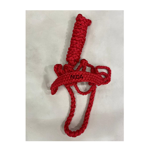 Mayorista Fabricante Mule Tape Halter Trenzado Caballo plomo cuerda y Halter Vaquero Trenzado Cuerda Caballo Halter caballo - Product Image 6