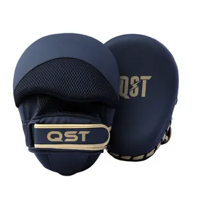 QST Sports Boxing Focus Pads Muay Thai Curved Coaching Kick Boxing MMA Punching Training Boxing Focus Pad