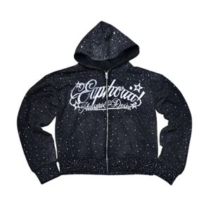 Sweat-shirt à capuche zippé unisexe de haute qualité 100% coton avec poche et impression personnalisée Sweat-shirt d'hiver séchage rapide respirant Service OEM - Product Image 1