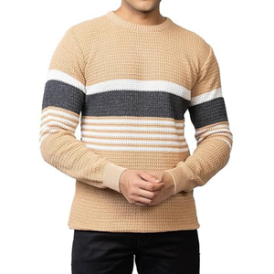 Pull en tricot de coton OEM Logo personnalisé Pull-over Mode Tricots Vente en gros Usine Fournisseur Fabricant - Product Image 6