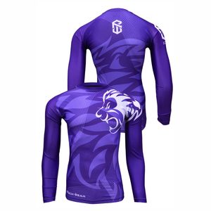 เสื้อรัดรูปแขนสั้น BJJ สำหรับเล่นเซิร์ฟและต่อสู้ - Product Image 4