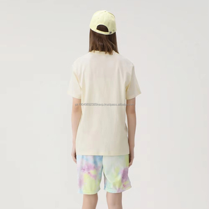 Venta caliente Camisetas lisas Unisex 220gsm Camiseta de algodón de manga corta Impresión personalizada - Product Image 2