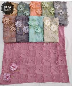 Vestido Abaya Islámico Modesto, Transpirable y Ligero de Poliéster con Hiyab para Mujer - Product Image 4