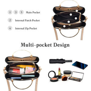 Sacs à main pour femmes, sacs à main de luxe à la mode, sacs à main en cuir verni, sacs à main pour femmes, sacs à bandoulière et sacs à main - Product Image 5