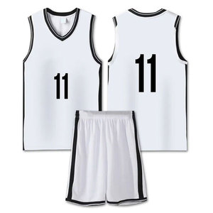 Conjunto de Uniforme de Baloncesto de Malla Reversible Personalizado de Alta Calidad, Transpirable, 100% Poliéster, Logotipo Impreso por Transferencia de Calor, Económico para Hombre - Product Image 5