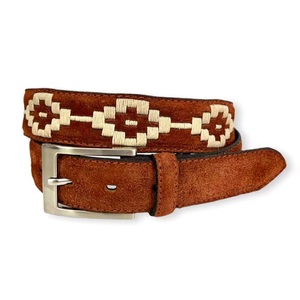 Cinturón de polo de piel de vaca genuina de longitud personalizada con latón macizo para hebilla Estilo argentino vintage al mejor precio con la hebilla de la marca, con la opción de la marca, de la marca, de la marca de fábrica - Product Image 3
