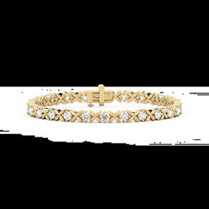 14k Real Solid Gold Vine Tennis Bracelet 5ctw Marquise Cut Lab Grown Ef/vs Clarity Igi Gia Certified Diamond - 7 Inches - Product Image 6