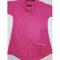 Batas de hospital de jersey para pacientes, para uso hospitalario, para hombres y mujeres, de recuperación, con abertura lateral, cierre de broches, manga corta, ropa adaptable para cirugía de hombro