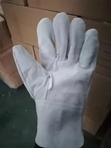 Gants de travail en tricot de coton utilitaires résistants au glissement en PVC à pois résistants pour la construction et le jardinage - Product Image 3
