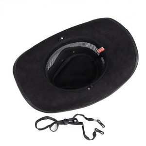 Sombrero de vaquero occidental de cuero auténtico para hombre y mujer de diseñador, gorra transpirable para el sol, Gorras Para Hombres/gorras casuales para hombre - Product Image 6