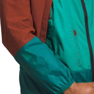 Chaqueta Cortavientos Ligera Personalizada para Hombre, Impermeable, con Capucha, Diseño de Bloques de Color, Cortavientos, Transpirable, Informal, Deportiva - Product Image 6