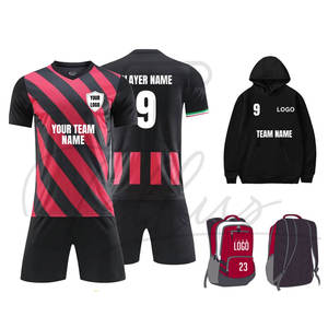 Tenues de football personnalisées à prix abordable – Nouveaux modèles 2026 – Ensembles d'uniformes de football légers en polyester/coton à séchage rapide - Product Image 4