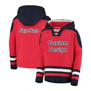 Sweat-shirts de hockey sur glace pour hommes de haute qualité, impression par sublimation, design tendance, vêtements de sport pour hommes, fabriqués sur mesure - Product Image 4