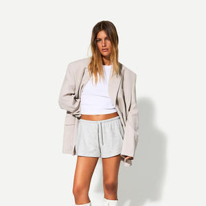 Fabricante OEM al por mayor nueva moda señoras pantalones cortos de chándal logotipo personalizado mujeres algodón gimnasio casual mujeres pantalones cortos calientes - Product Image 5