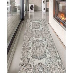 Alfombra Anatolia con Estampado de Medallones para Sala de Estar, con Pelo Suave - Product Image 4