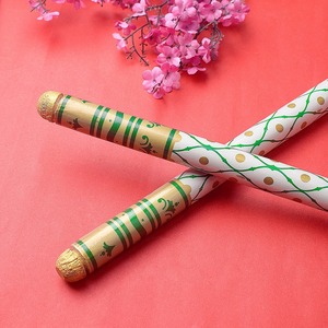 Pair of <b>Dandiya</b> <b>Sticks</b> for Navaratri Festival Marriage Durga Puja Dance Garba Celebration for Diwali Occasions - Product Image 2