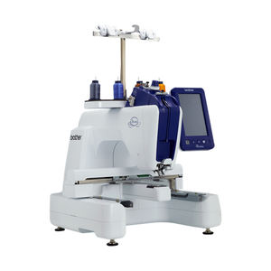 Máquina de bordar industrial/comercial computarizada de doble cabezal y 9 agujas, con bastidor móvil, 2000W, multivoltaje, de alta resistencia, 125kg - Product Image 3