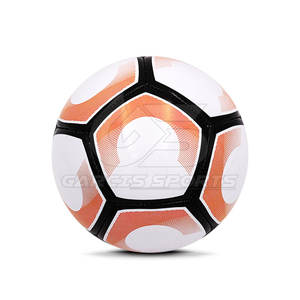 Premium Stitched Soccer Ball PU <b>Leather</b> Size 5 Official Training <b>Football</b> Customized Printing Logo Factory Wholesale - Product Image 1
