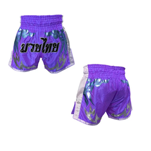 Hiver Hommes MMA Fitness Muay Thai Shorts Hommes Workout 100% Coton Polyester Muay Thai Shorts Sports Hommes Boxe Muay Thai Shorts - Product Image 4