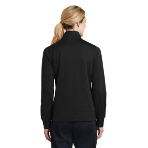 100% poliéster que absorbe la humedad 1/4 chaqueta de mujer con cremallera MEDALLA DE MUJER SUDADERA CON CREMALLERA COMPLETA - Product Image 2
